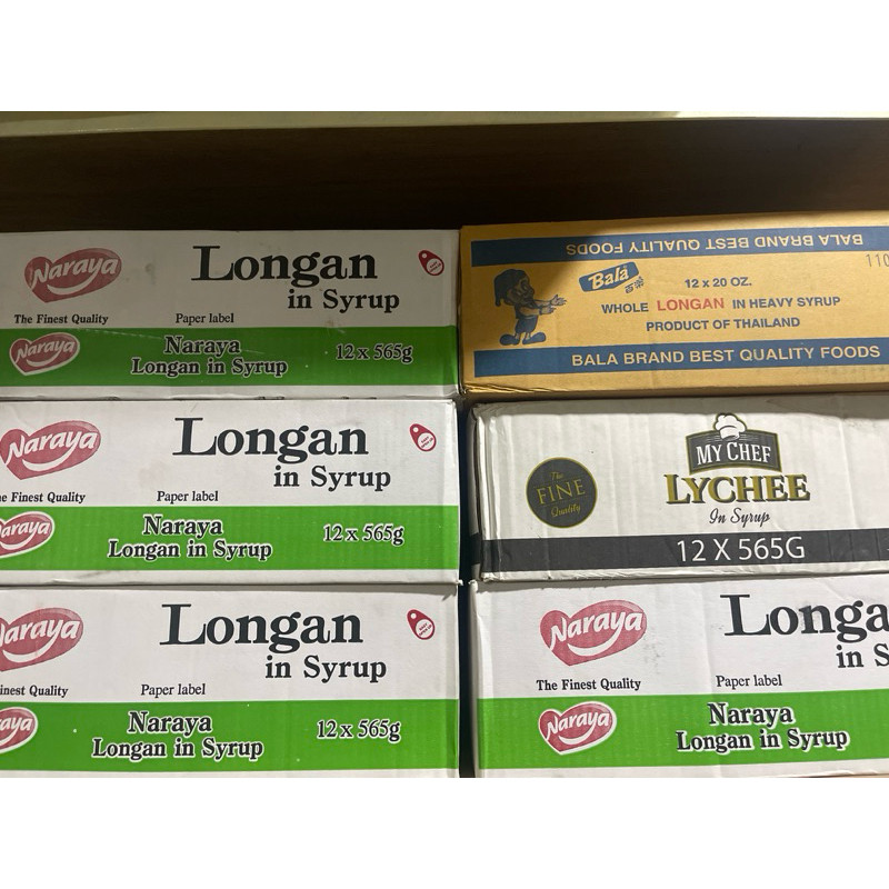 

BUAH KALENG WILMOND PEACH/NARAYA LONGAN/NARAYA LYCHEE/MY CHEF LYCHEE/BALA LONGAN