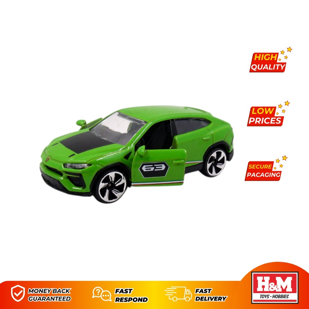 Majorette Lamborghini Urus Hijau Losse - 102LS - LS1
