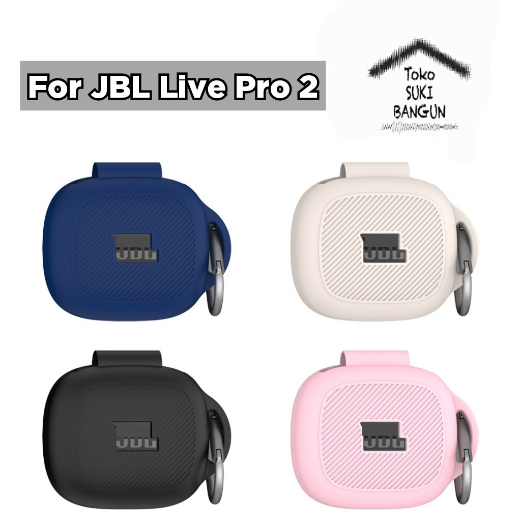 Case JBL Live Pro 2 Rubber TOUGH Silicone Casing Cover Pouch Protector