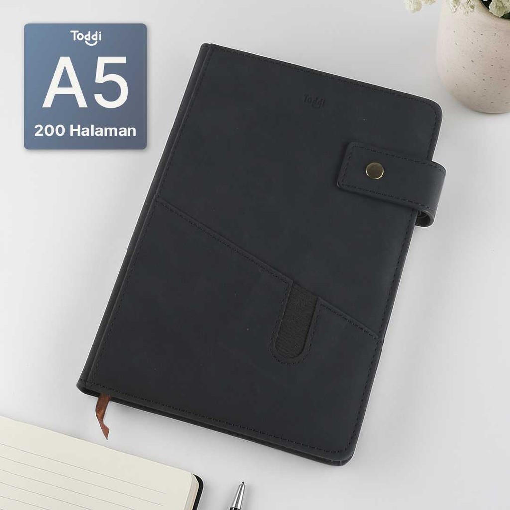 

Buku Jurnal Hardcover Notebook Diary 80 GSM 200 Halaman A5 - TD157