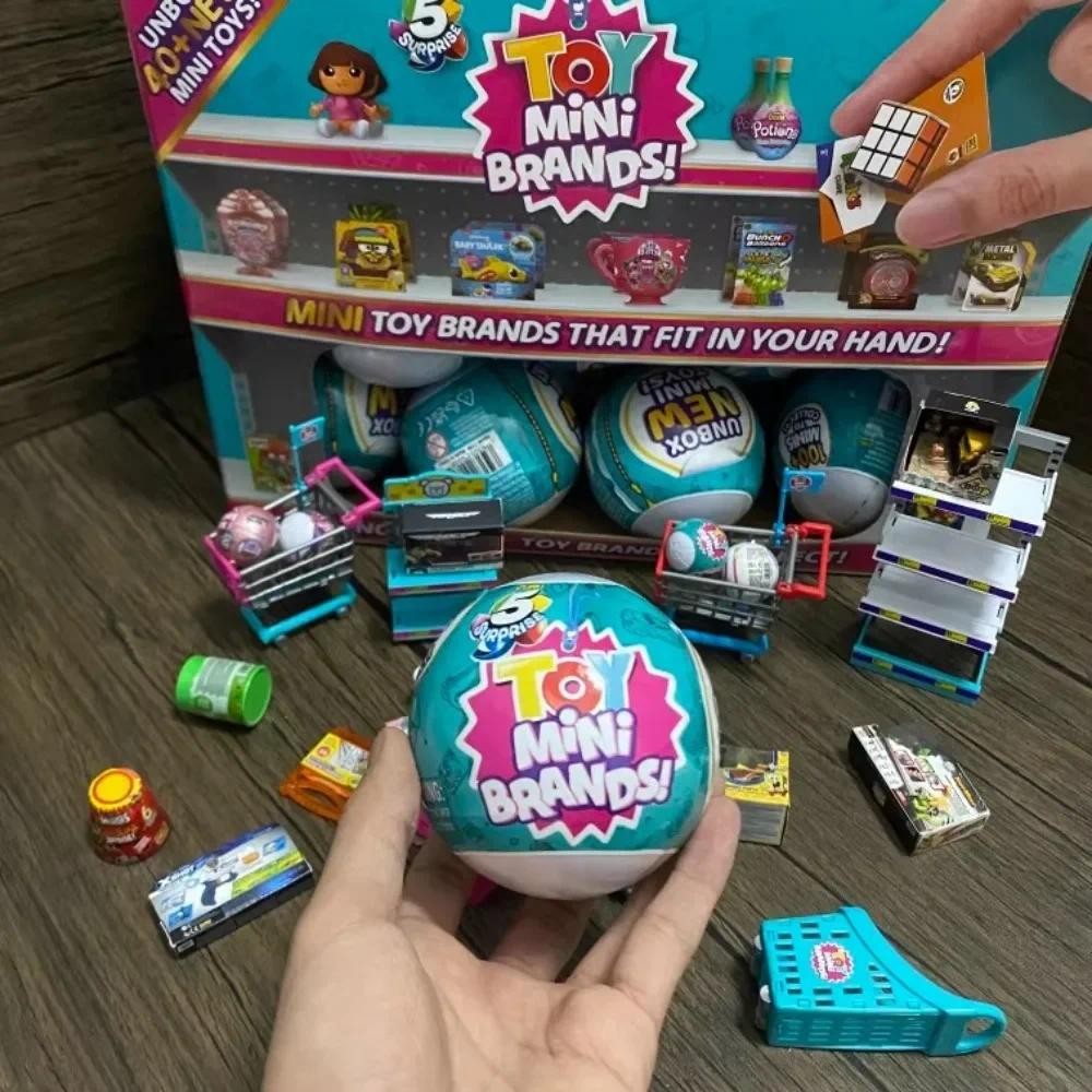 Zuru Mini Brands Toys 5 Surprise Mini Brands Toy Original Supermarket Miniature Toy  Miniature Toys 