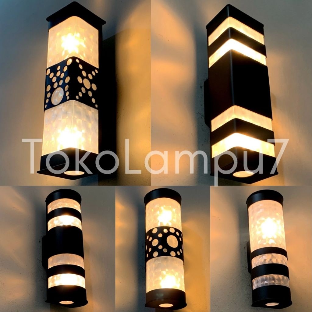 [BISA COD] LAMPU PILAR / LAMPU DINDING MURAH / LAMPU HIAS DINDING TERAS RUANG TAMU / LAMPU TIDUR