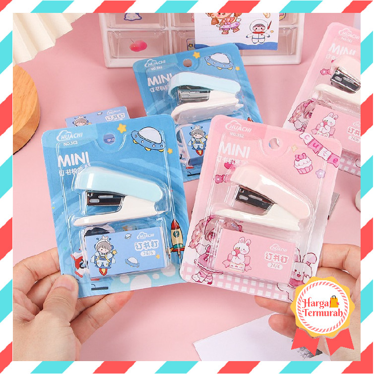 

Harga Termurah - S1321 Stapler Perlengkapan Sekolah & Kantor / Staples Set Lucu / Hekter Kecil