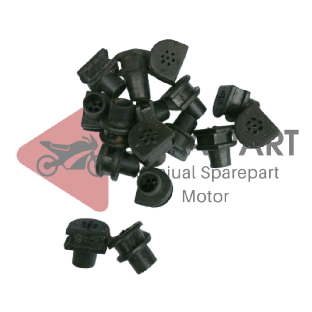 Karet Spul Karet Dudukan Kabel Spul Ke Blok Mesin Titik 7 Yamaha Vega R Lama Original