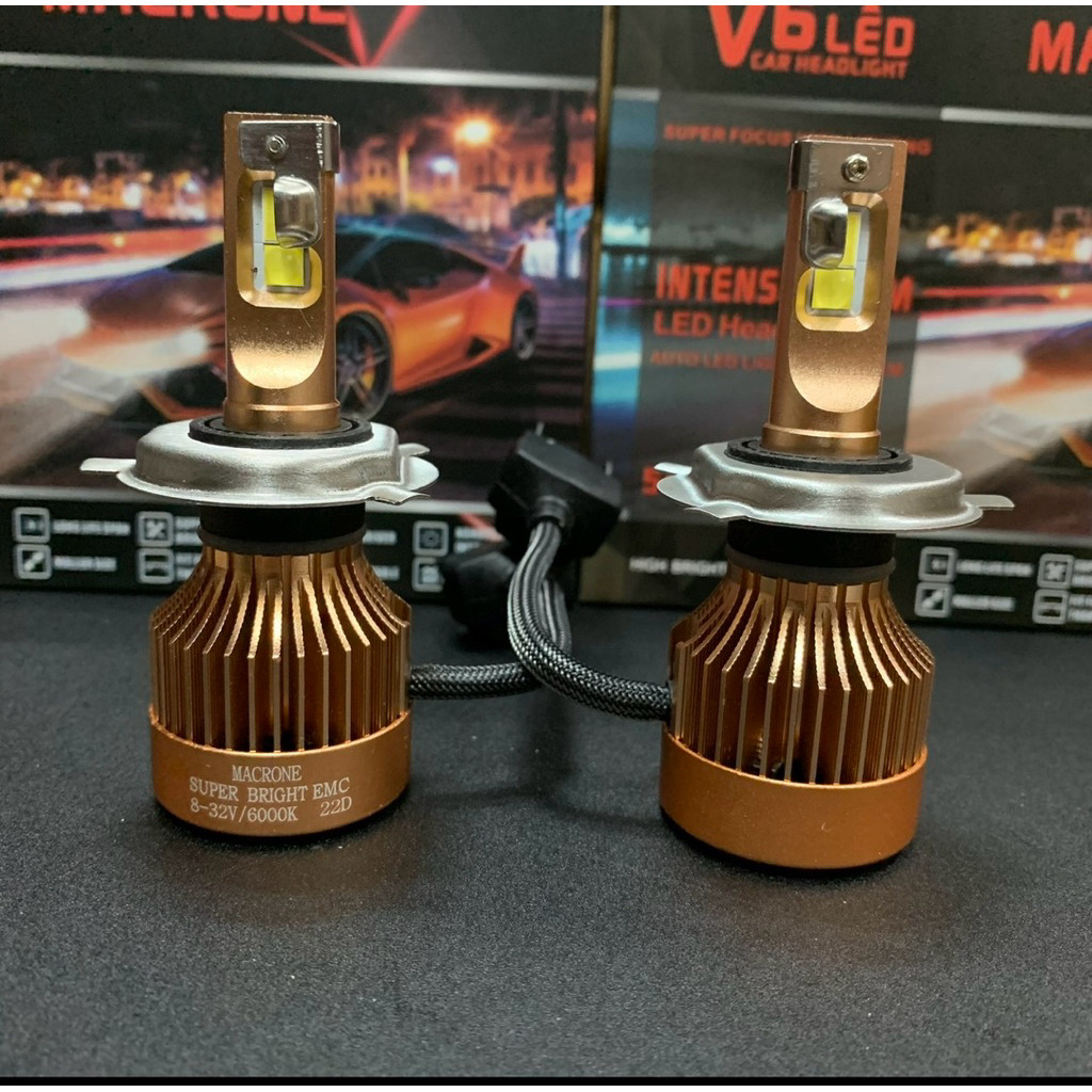 lampu led mobil 65-70watt yaris bakpao lampu utama pnp
