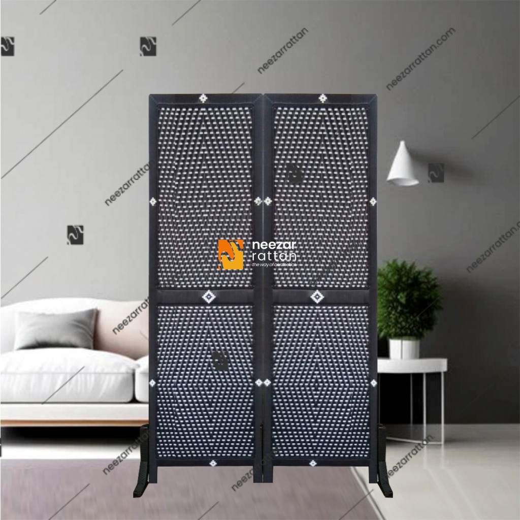 READY TERMURAH  Sketsel Rotan  Pembatas/penyekat/Partisi Ruangan rotan  minimalis unik lipat modern