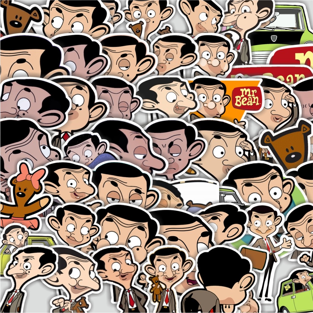 

Stiker Cutting Pack Stiker Kartun Mr.Bean Isi 100Pcs Series Aesthetic Lucu Keren Untuk Koper Bahan Vynil