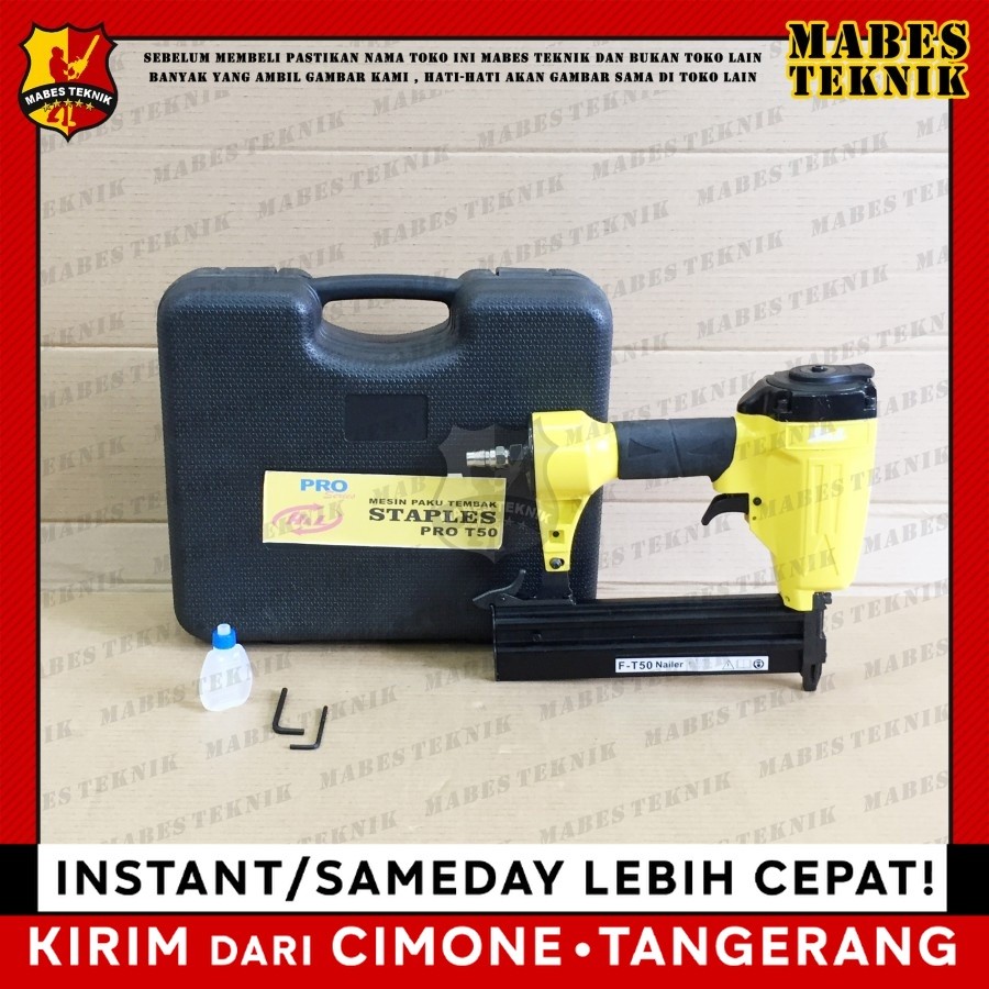 STAPLES ANGIN HL PRO T50 / BOX STAPLES / MESIN PAKU TEMBAK STAPLER H&L