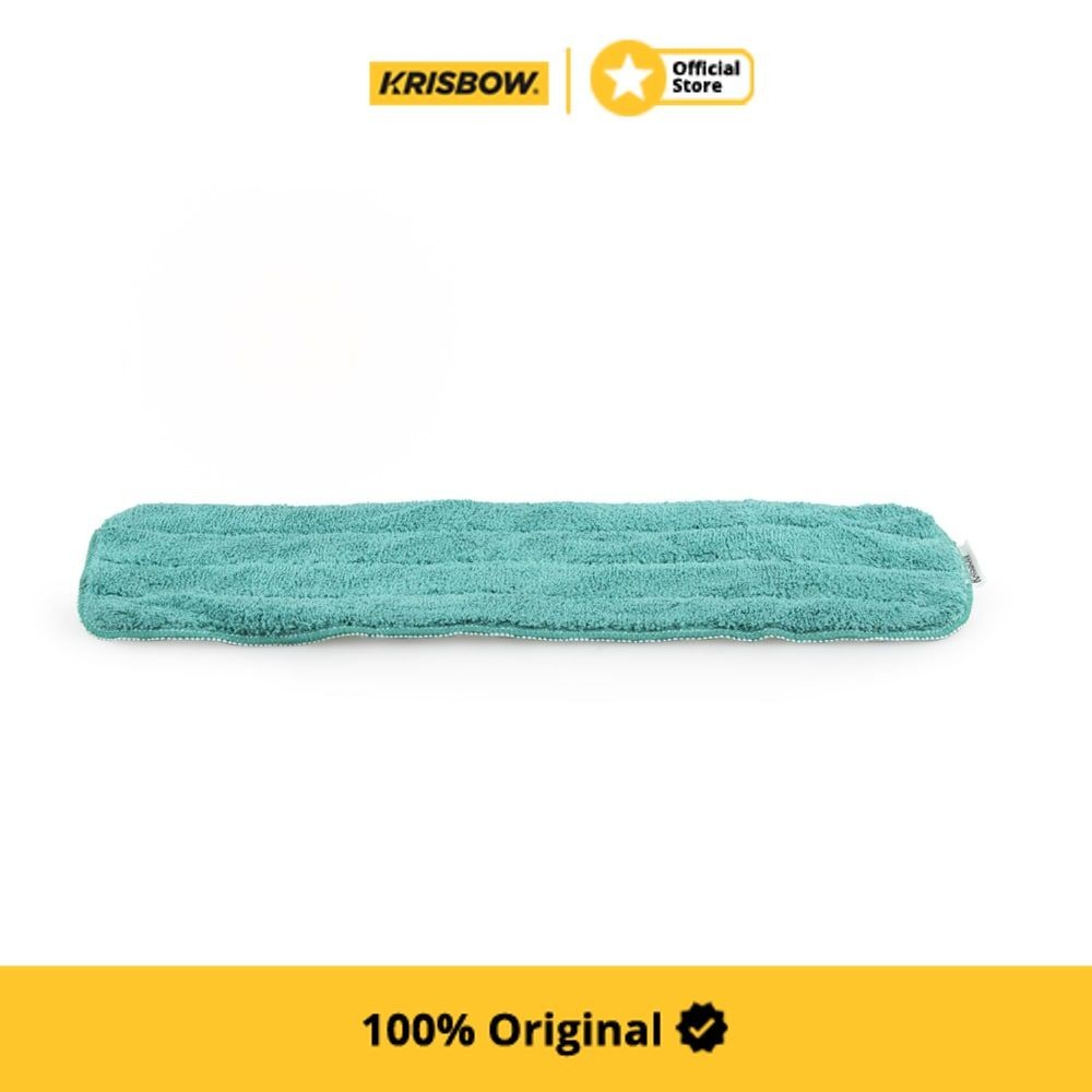 Original Krisbow Flat Mop Refill Kain Pel Datar 16 Inchi