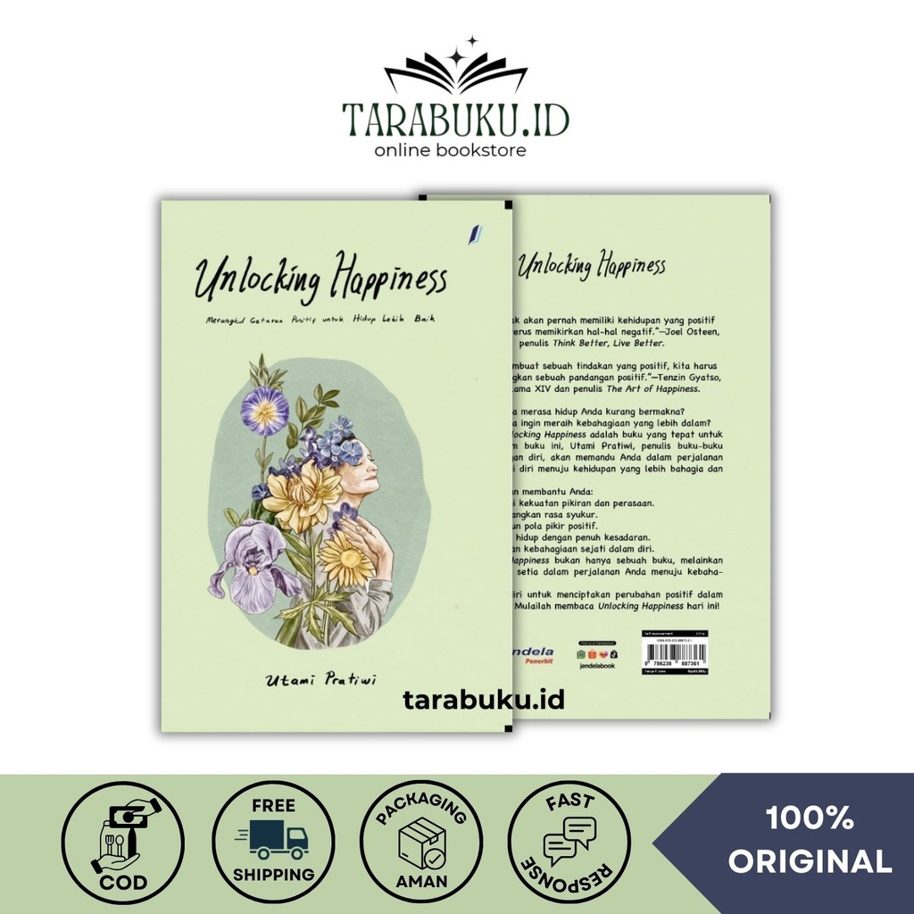 Buku Unlocking Happiness | Jendela Penerbit