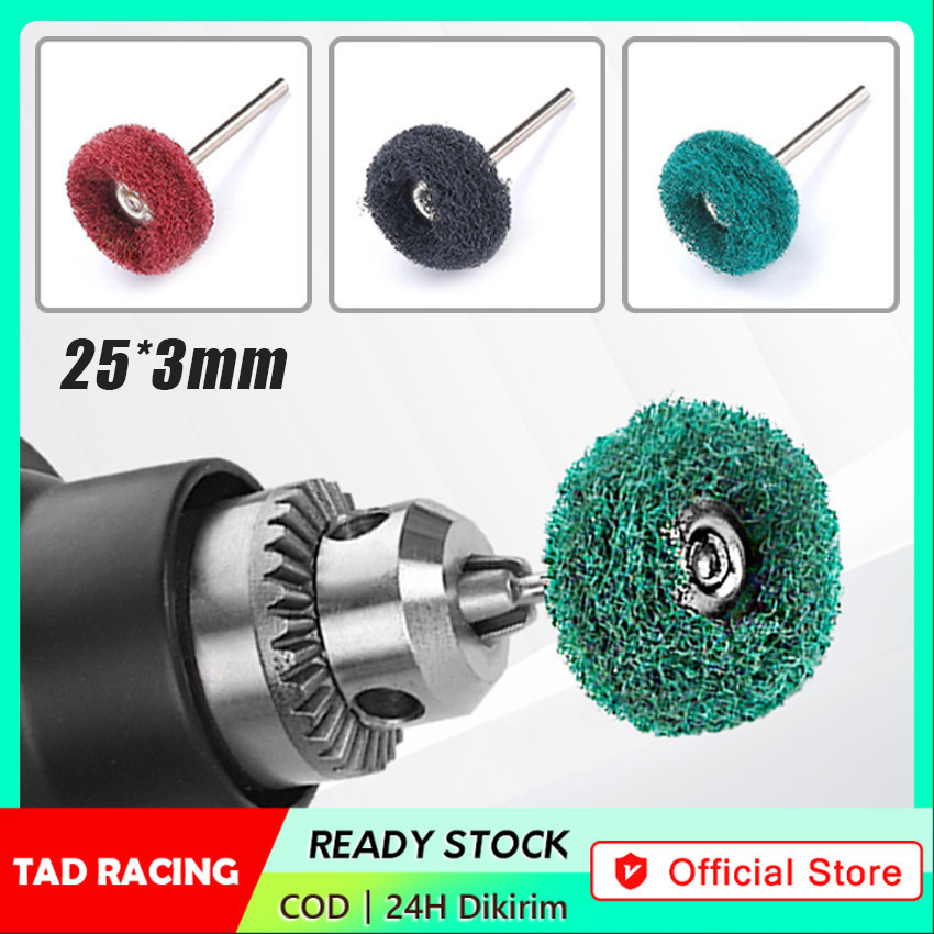【TADRACING】5Pcs Mata Sikat Poles Bor Gerinda Mini Tuner Dremel Polishing Brush Mata Bor Sikat Nylon 