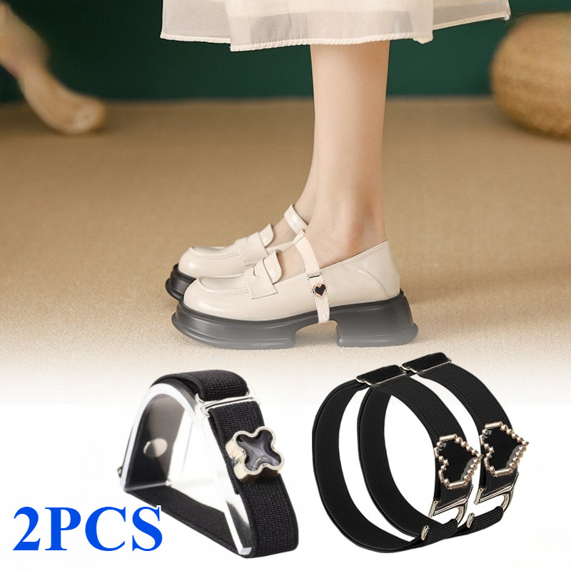 1 Pasang Tali Heels Pergelangan Tali Heels Pengganti Heels Tali Belakang Tali Sepatu Heels High Taly