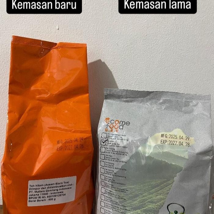 

PROMO! Come Food Tea Leaf Taiwan assam Black tea 600gr