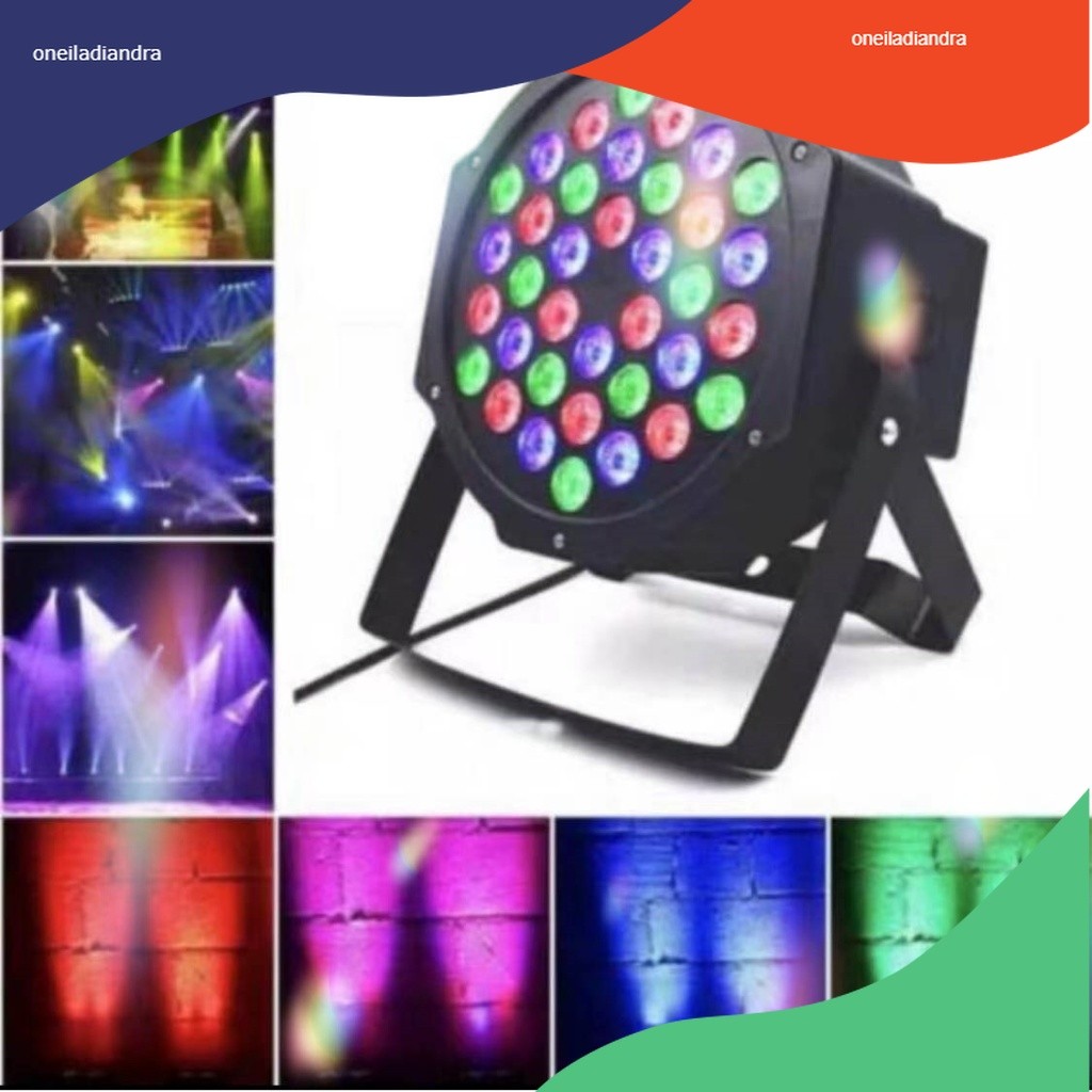 Lampu sorot panggung disco led 36 par