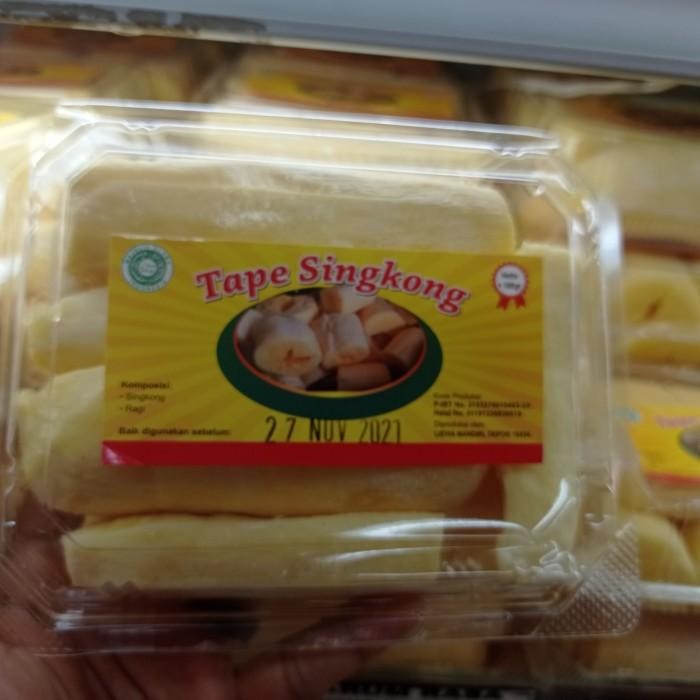 

Tape singkong mentega 500gr