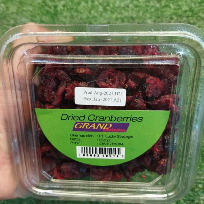 

Dried cranberry fruit / cranberry kering 250 grm