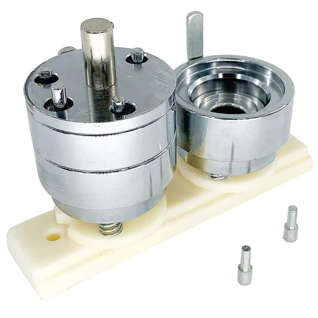 

Round Badge Button Die Mold, DIY Button Parts Badge Punching Mould for Button Badge Press Machine Mold 25/32/37/44/50/56/58/75MM