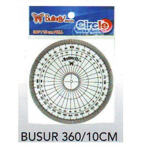 

BPP Busur 360 / 10 Lingkaran Butterfly