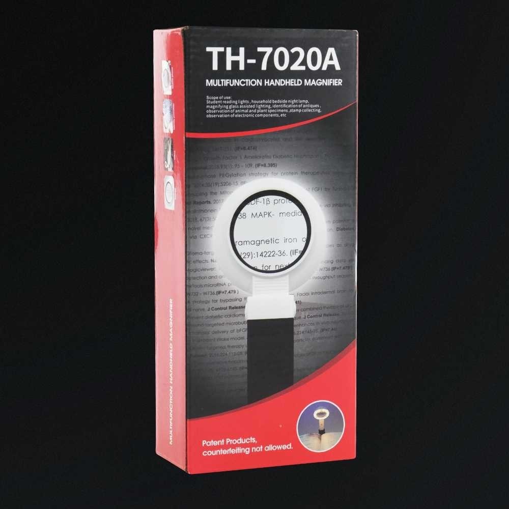 

MRNSTRENOF Kaca Pembesar Magnifying Lup with 12 LED 50mm 16X - TH-7020A