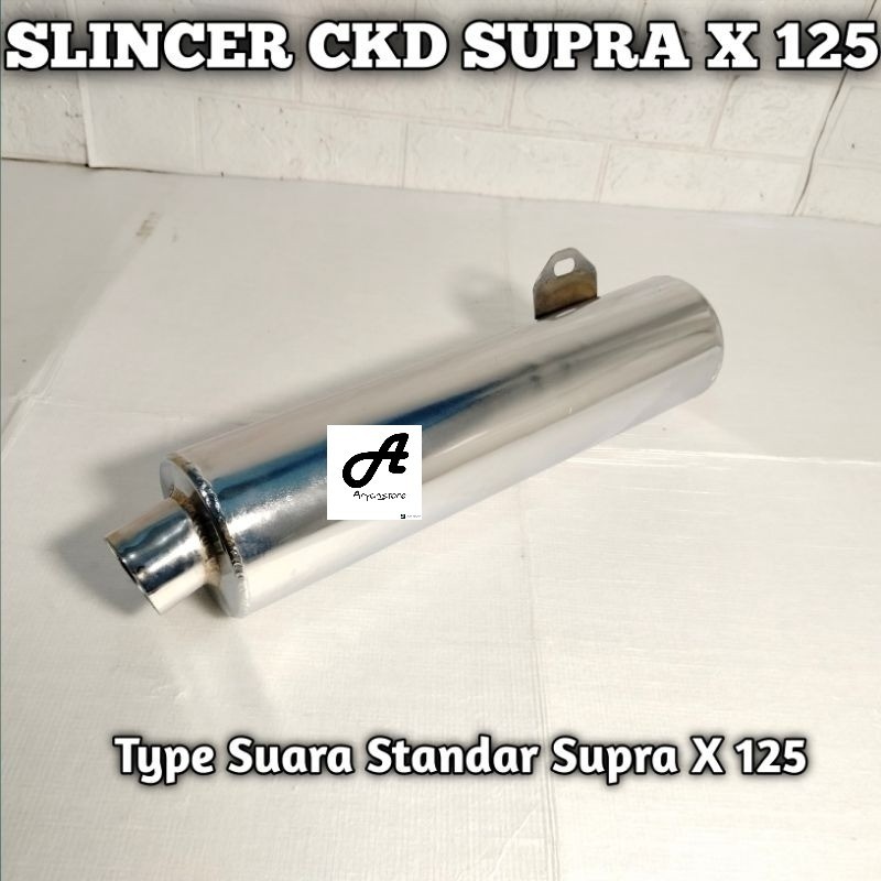 Selencer/Tabung Knalpot CKD SUPRA X 125 Knalpot Supra X125 Suara Standar ORI Knalpot Supra x125