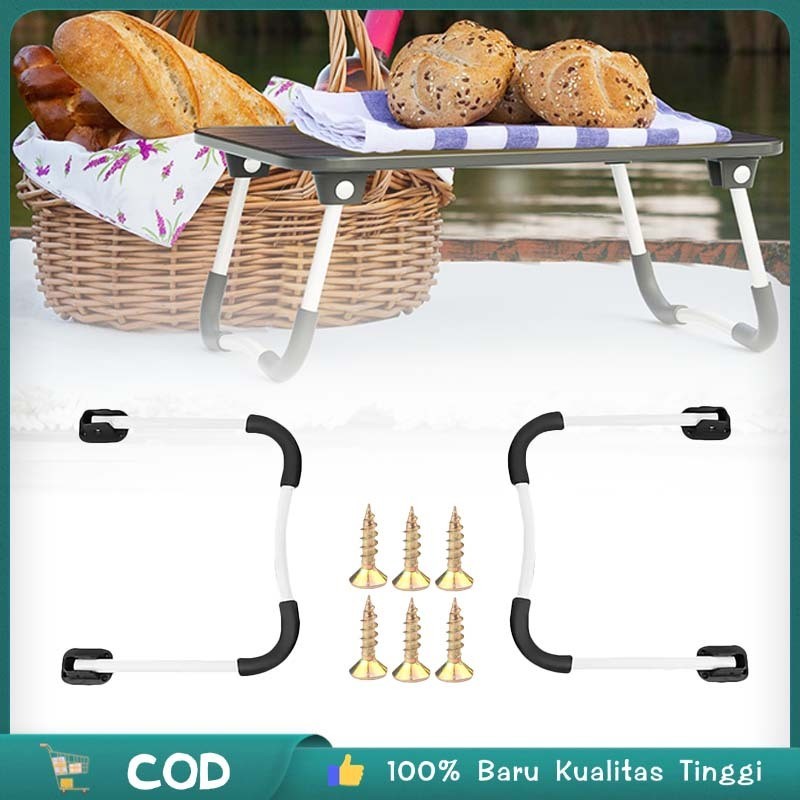 Sepasang Kaki Meja Lipat Kecil Kaki Meja Lipat Laptop Kaki Meja Belajar Anak Lipat Kaki Meja Lipat P