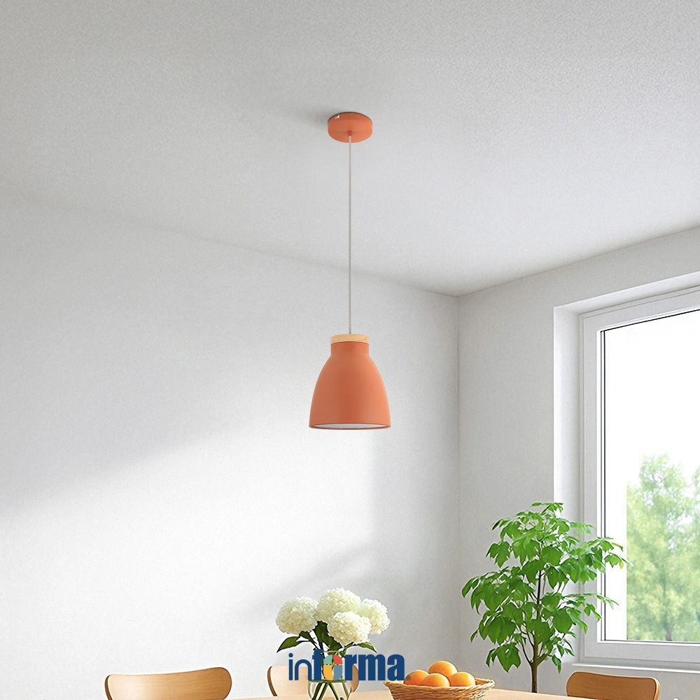 Informa Gia Lampu Gantung Hias - Oranye Hanging Lamp Decorations Lighting Plafon Light Decoration La