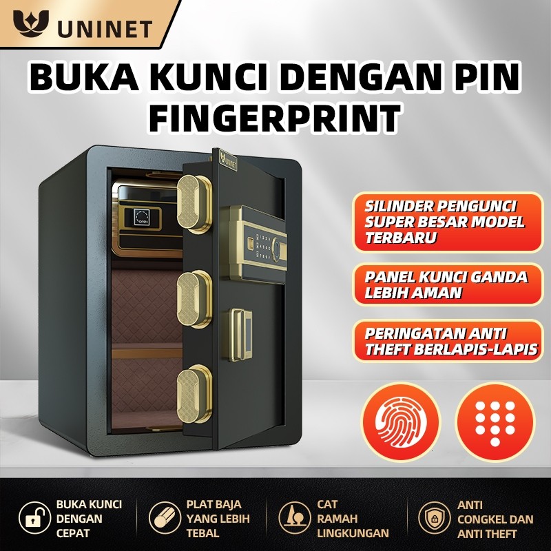 Brankas Uang - Brankas Besar Elektrik - Brankas Uang dan Emas Ukuran 45cm-80CM Pin dan Fingerprint