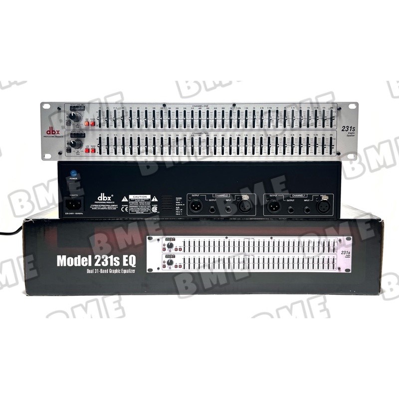 DISKON Equalizer Dbx 231S Grade A Baru Kw 1 Suara Jernih ORI