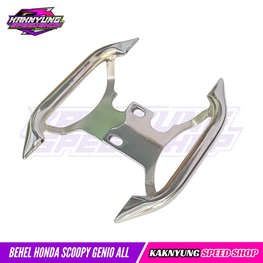 Behel Scoopy Behel Genio Behel Scoopy 2023 Model Samping Potong Bahan Pipa Besi