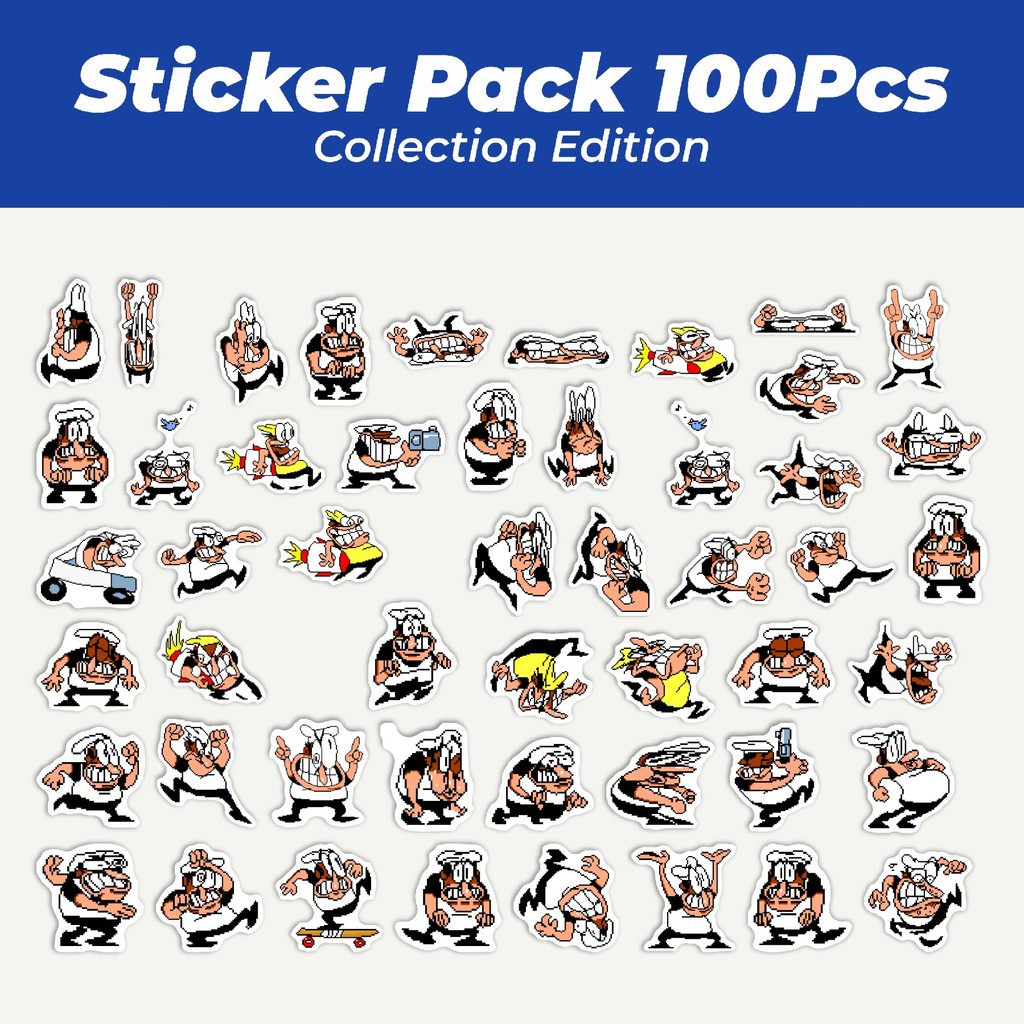 

Hot Stiker Pizza T Pepi V12 Dekorasi Lucu Kreatif untuk Notebook, Skateboard, HP