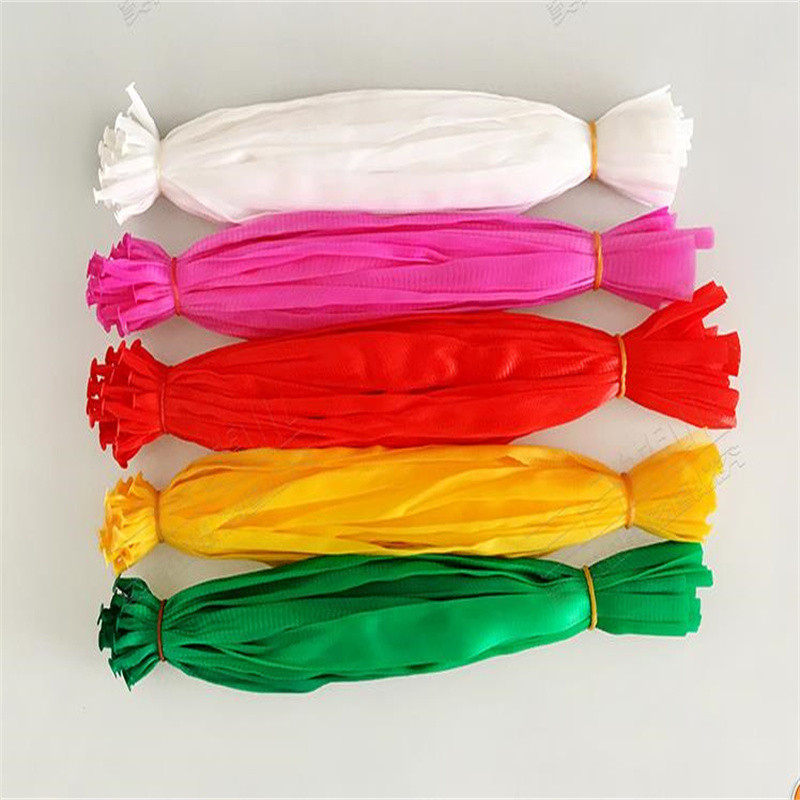 

100pcs Soft nylon Kitchen mesh bag Gardening net Egg packaging bag Garlic net bag Fruit packing mesh bag Toy packaging bags