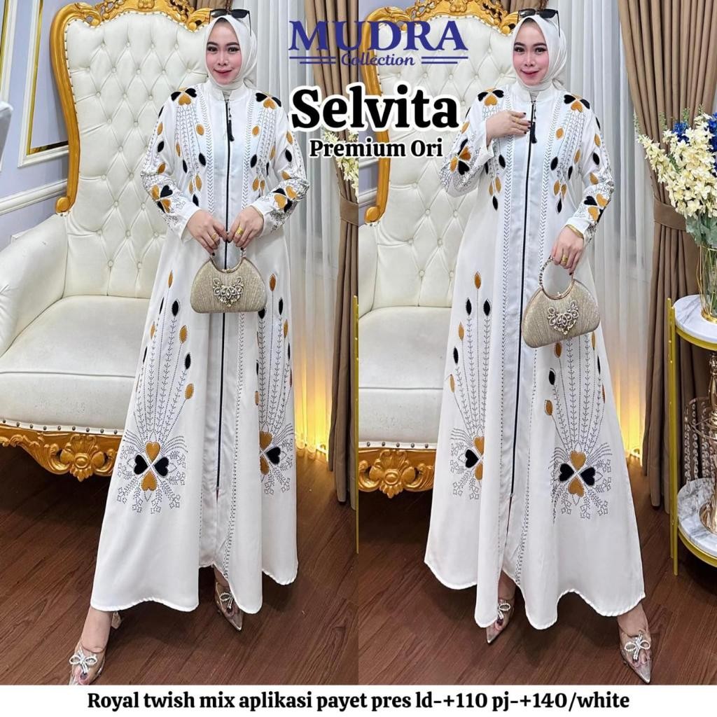 Fashion Wanita HQ SELVITA DRESS  From MuDRa