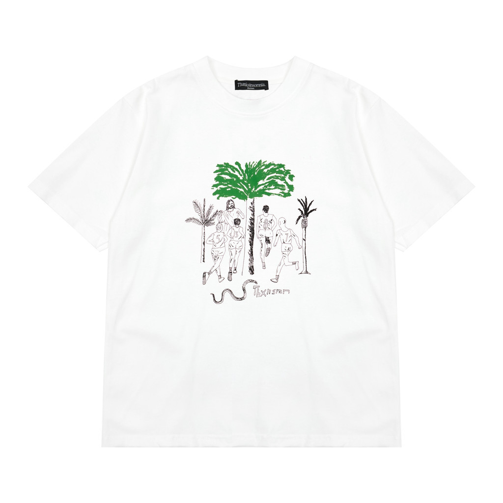 Tshirt Oryna Katun Putih Thanksinsomnia Regular Fit