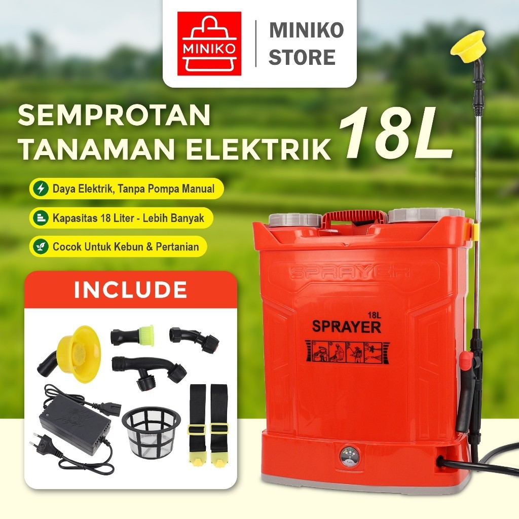 Semprot hama SPRAYER ELEKTRIK 18 LITER ALAT SEMPROT HAMA PESTISIDA ELEKTRIK 20L HEAVY DUTY SPRAYER E
