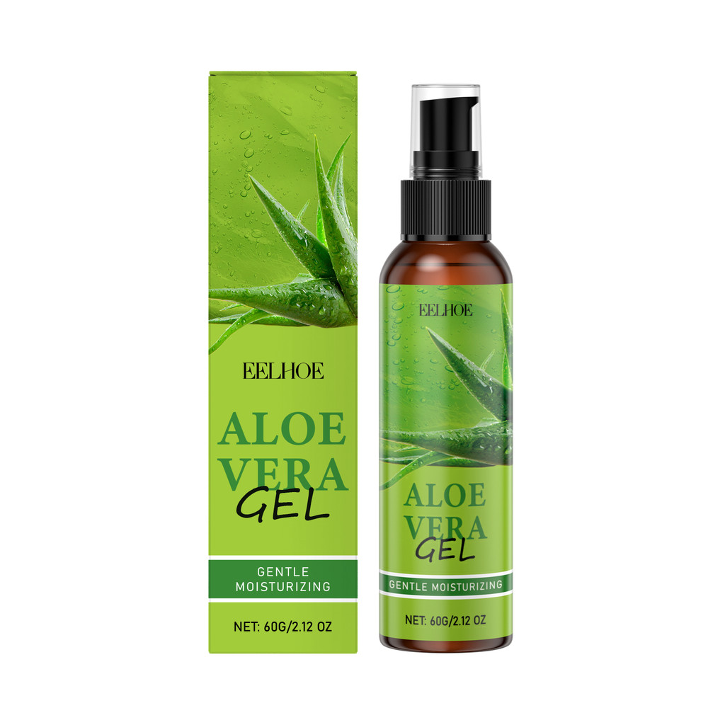 EELHOE Aloe Vera Esensi Gel Bahan Lembut Perawatan Kulit Bergizi Kulit Merah Pelembab Essence Perawa