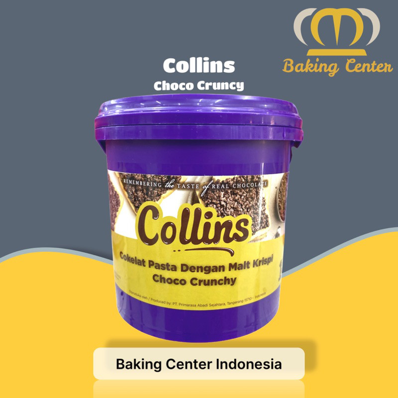 

Collins Dip Glaze Dan Choco Crunchy 1kg Snack