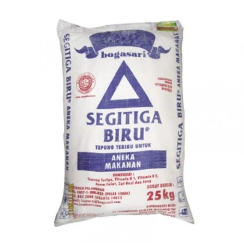 TEPUNG TERIGU SEGITIGA BIRU 25 KG
