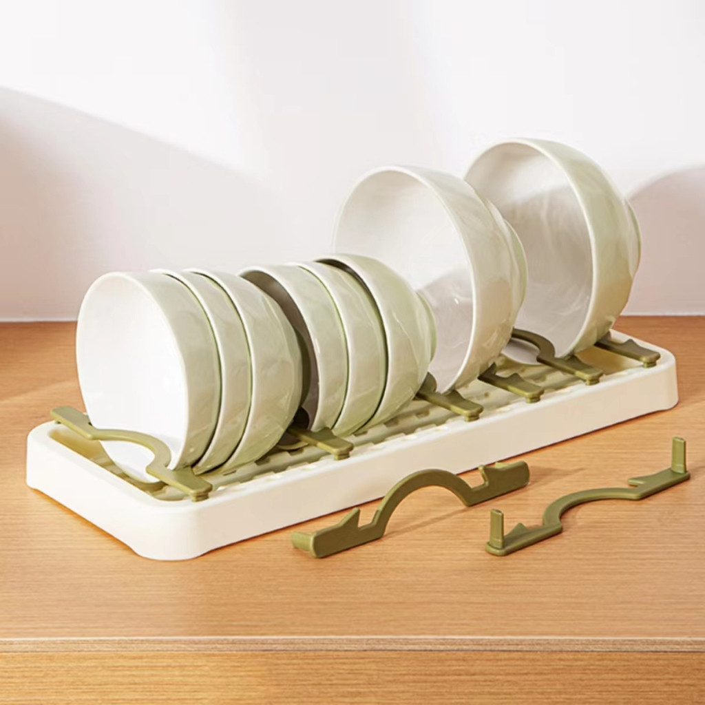 Rak Piring Plastik Tempat Mangkok Lucu Wadah Tiris Wajan Shabby Chic Minimalis H917