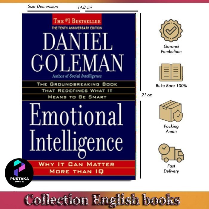 Emotional Intelligence - Daniel Goleman - Velvetstore
