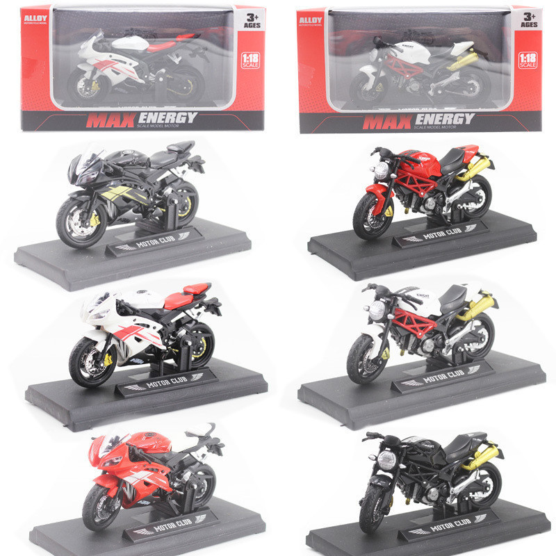 Goodbata Paduan Ornamen Model Sepeda Motor Simulasi Simulasi  Mobil Balap Mainan Sepeda Motor Mainan