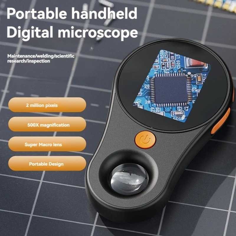 CozySpace Product MINGYANG Digital Mikroskop 500X 1080p LED Repair with Kaca Pembesar - MG500