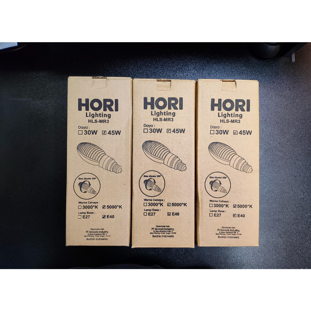 The Pillowed Palace SALE Lampu LED HORI 45Watt 6300lm HLS-MR3-45W E27/E40