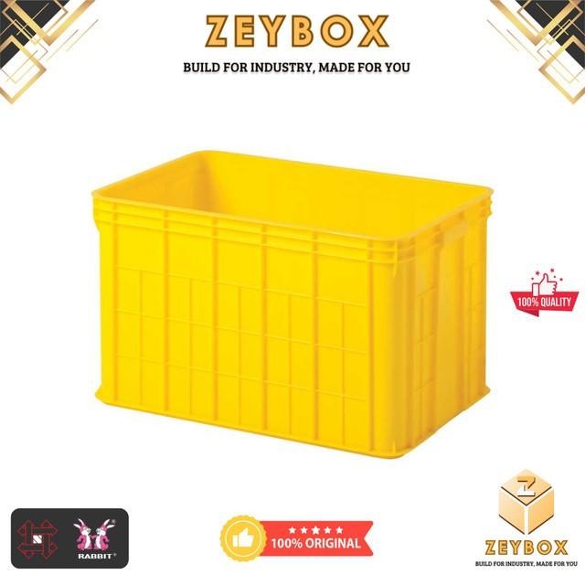 ZEY - Container 2288 Rabbit (P 62 x L 43 x T 38 cm) Krat/Box Roti/Buah Kontainer Industri Serbaguna 