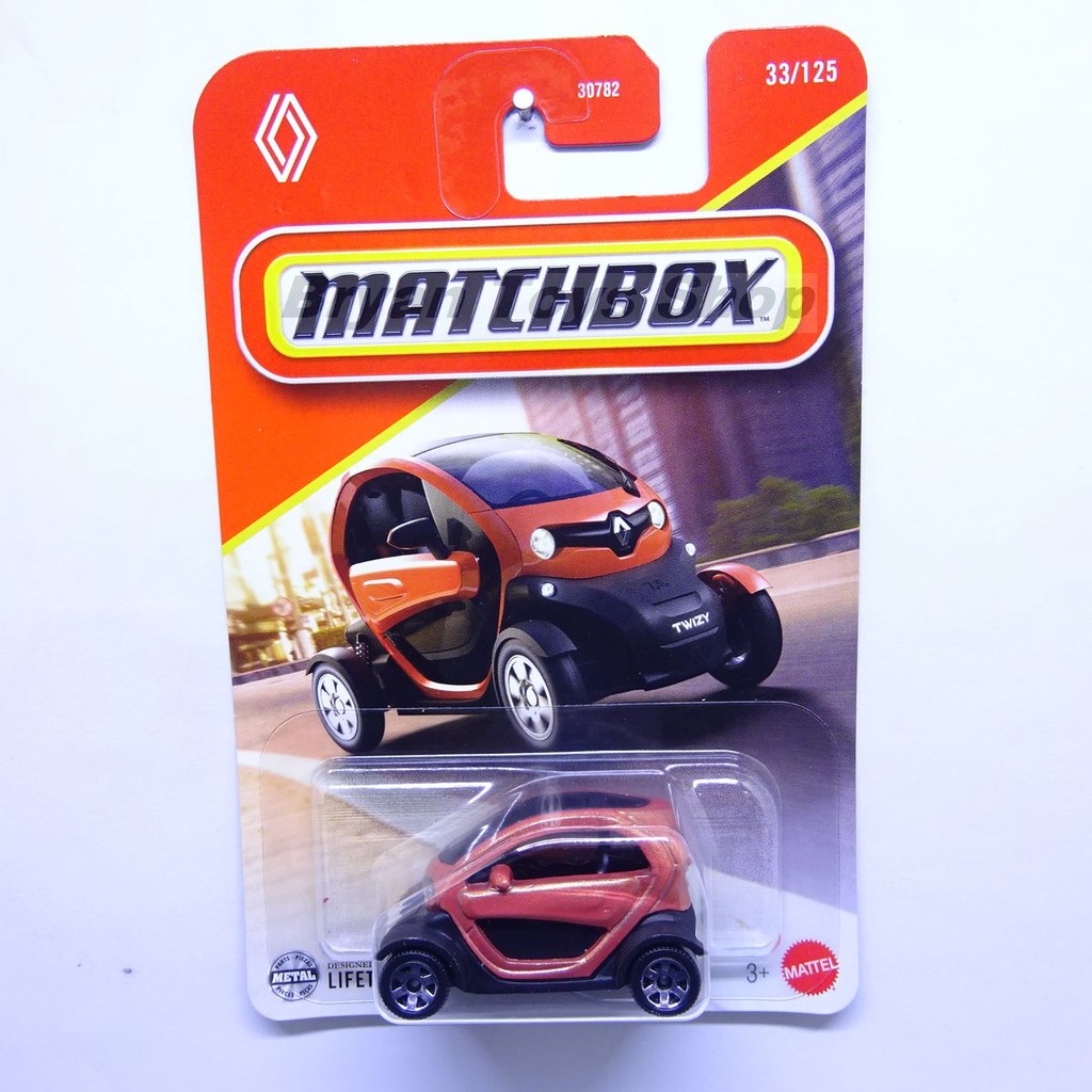 Matchbox 2022 Renault Twizy Orange