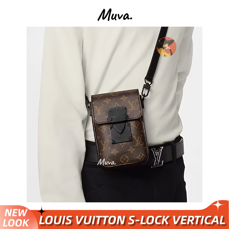 Louis Vuitton S-LOCK VERTICAL Men/Shoulder Bag