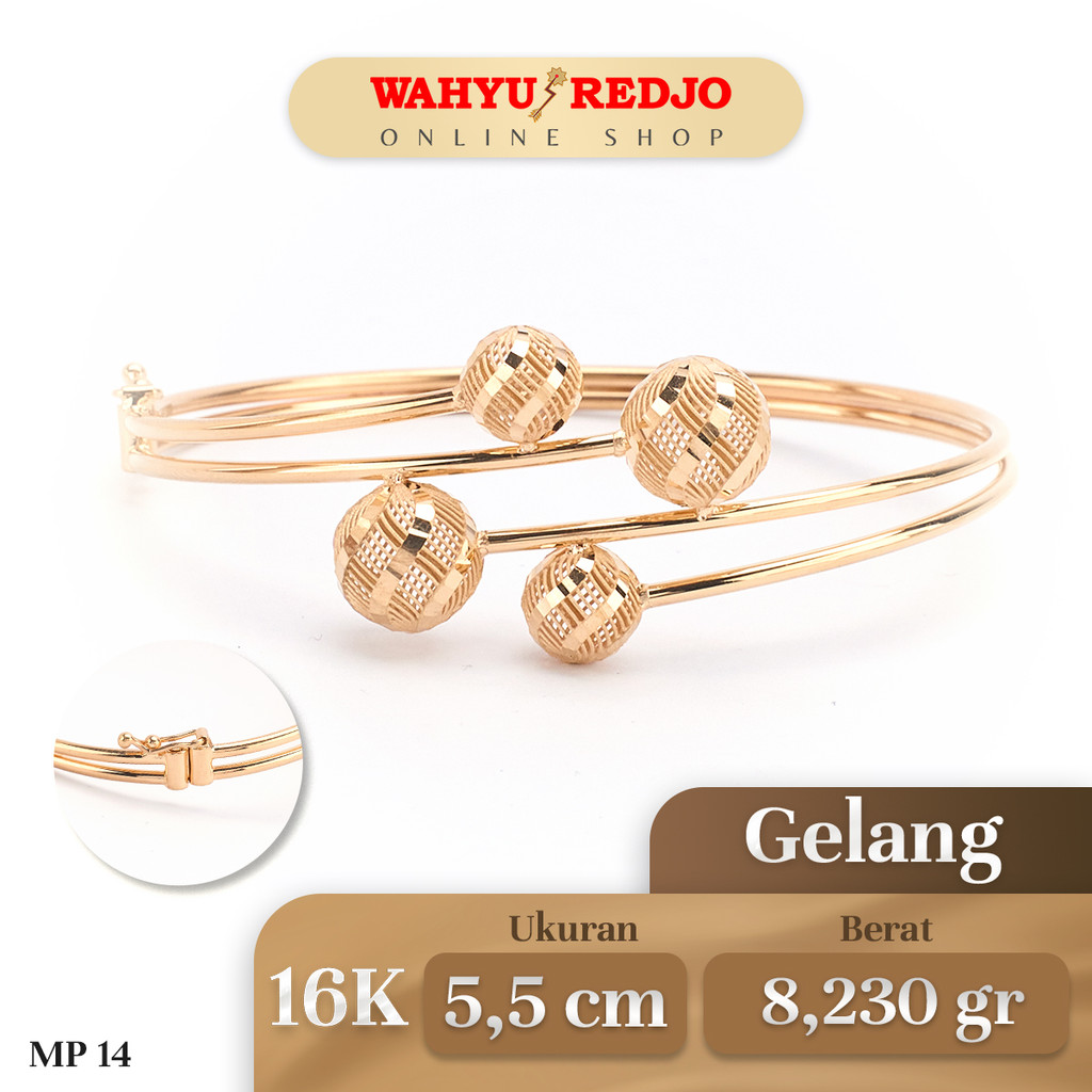 Gelang Emas Kadar 16K Wahyu Redjo GL-16K-28894798-PMR