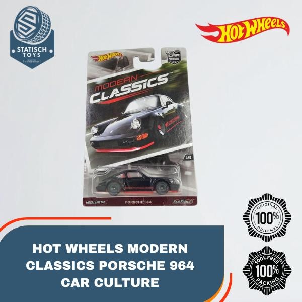 Hot Wheels Porsche 964 Modern Classics Hotwheels Free Packing Dus Dan Kertas Cacah
