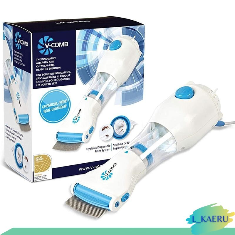 V-Comb Sisir Kutu Serit Elektrik UV V Comb Vcomb Vacuum Vakum Penyedot