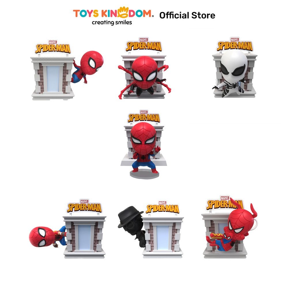 Toys Kingdom Beast Kingdom Minifigure Marvel Spiderman 60Th 037 Random Toys Kids Toy Figur Mainan Ko