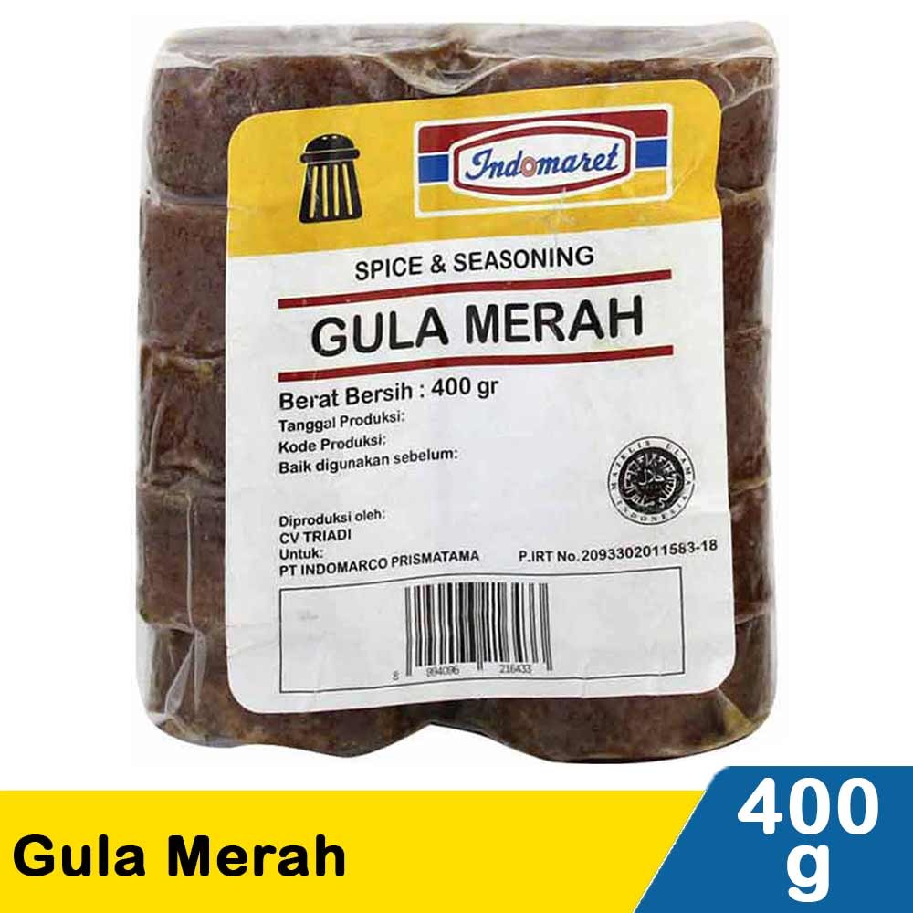 INDOMARET GULA MERAH  400g